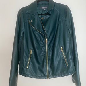 Kenneth Cole Reaction Faux Leather Jacket